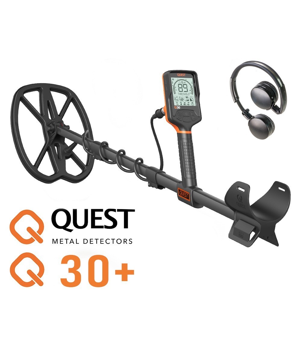 NEW限定品】 Quest Double D Q30 Metal Quest Detector with RaptorX  TurboD Detector 9