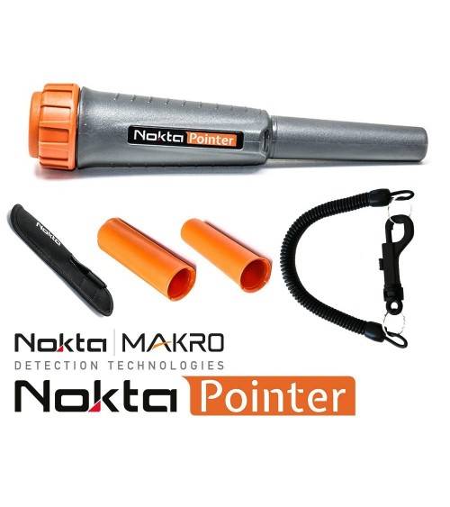 Nokta Pointer Waterproof Pinpointer Metal Detector with Holster, Cover–  Serious Detecting