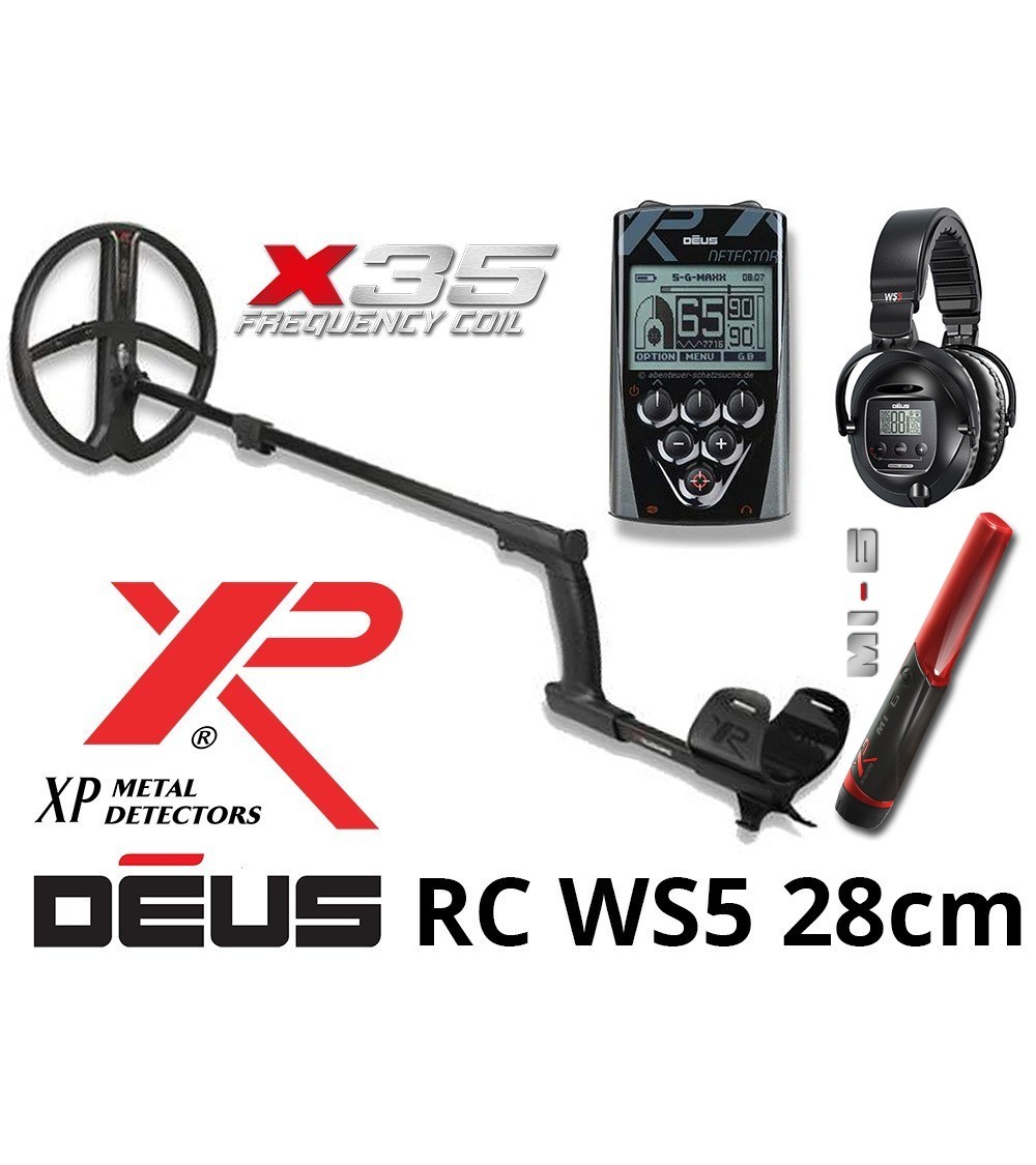 XP DEUS FULL 28 CM X 35 WS5 MI-6