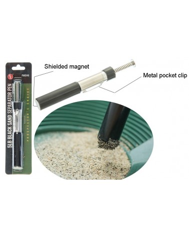 Black Sand Magnetic Separator - Magnet de Poche - Orpaillage