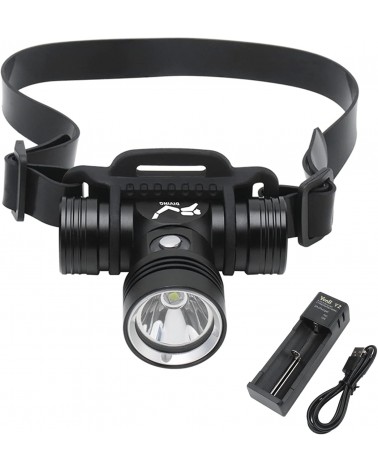 BORUIT - B14 Diving Headlamp - Super Bright 1000 Lumen - 3 Modes