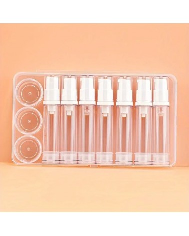 Kit de 10 Bouteilles vides de Voyage - rechargeable -10 ML